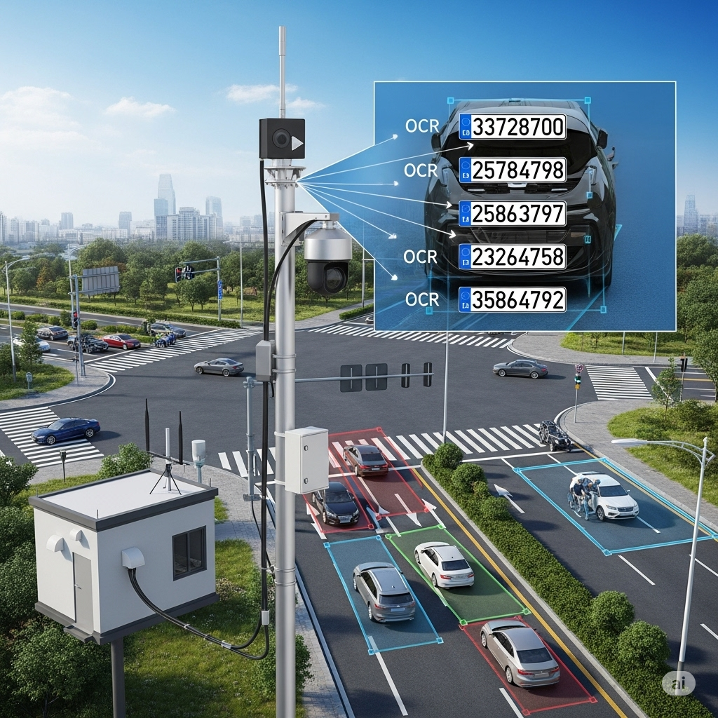Traffic Monitoring System – Car Detection & OCR
